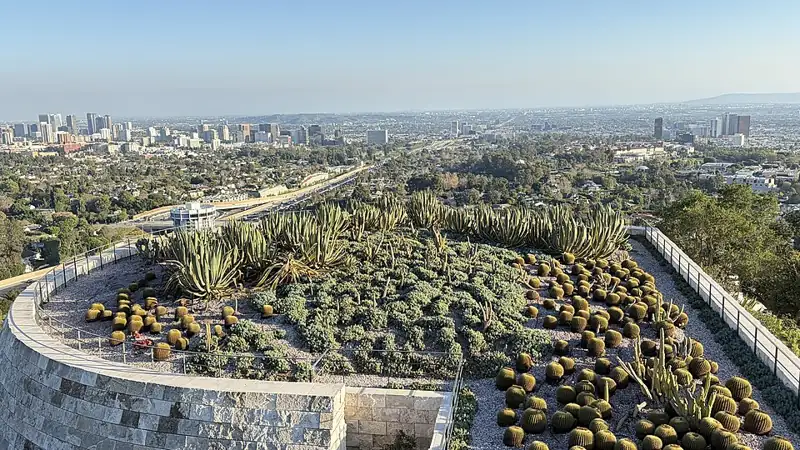 Cactus Garden at the Getty Center